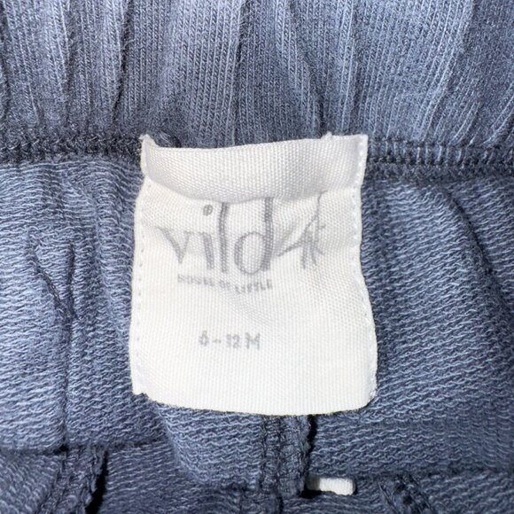 Vild House of Little Organic Cotton Navy Trousers, 6 - 12 months - Picture 3 of 3